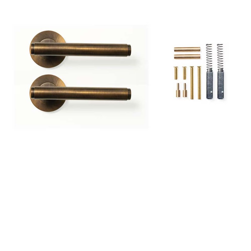 Momo Bellevue Plain Lever Handle Set Bronze