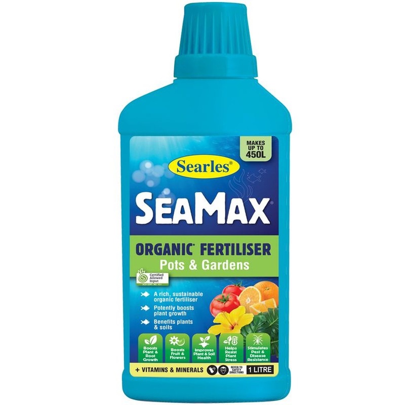 Sea Max Pots & Gardens Fertiliser 1L Searles