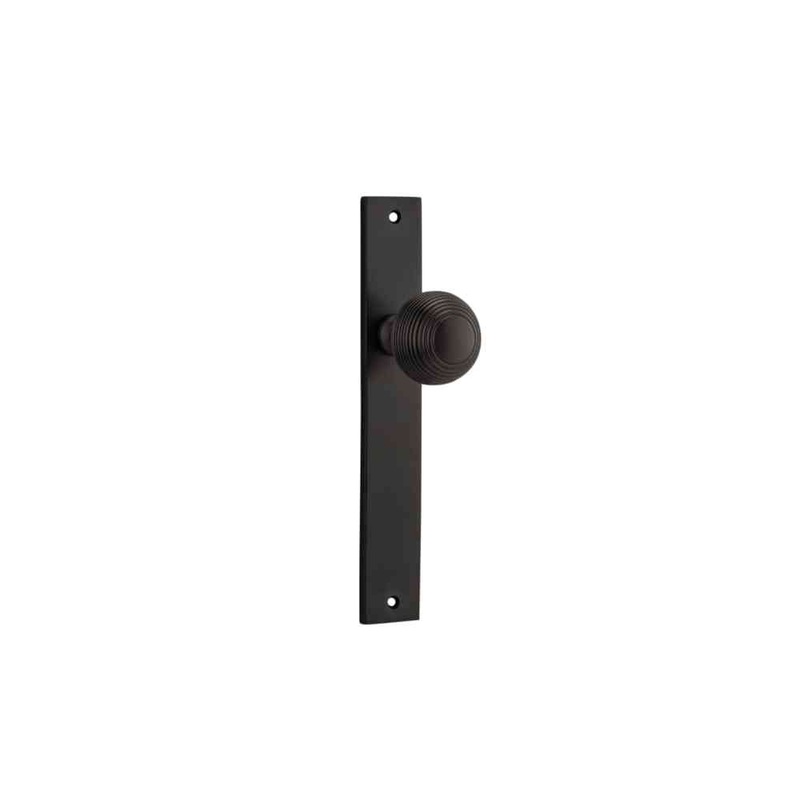 Door Knob Guildford Rectangular Latch Signature Brass