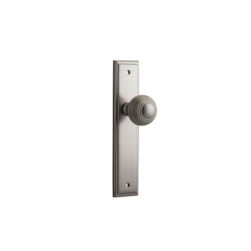 Door Knob Guildford Stepped Latch Satin Nickel