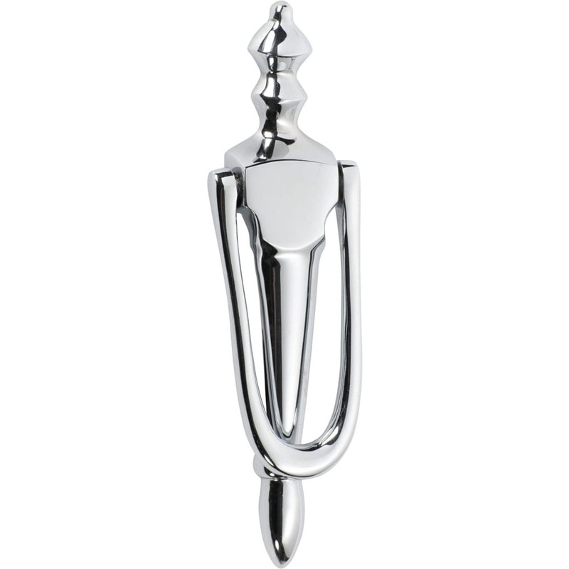 Door Knocker Victorian Chrome Plated