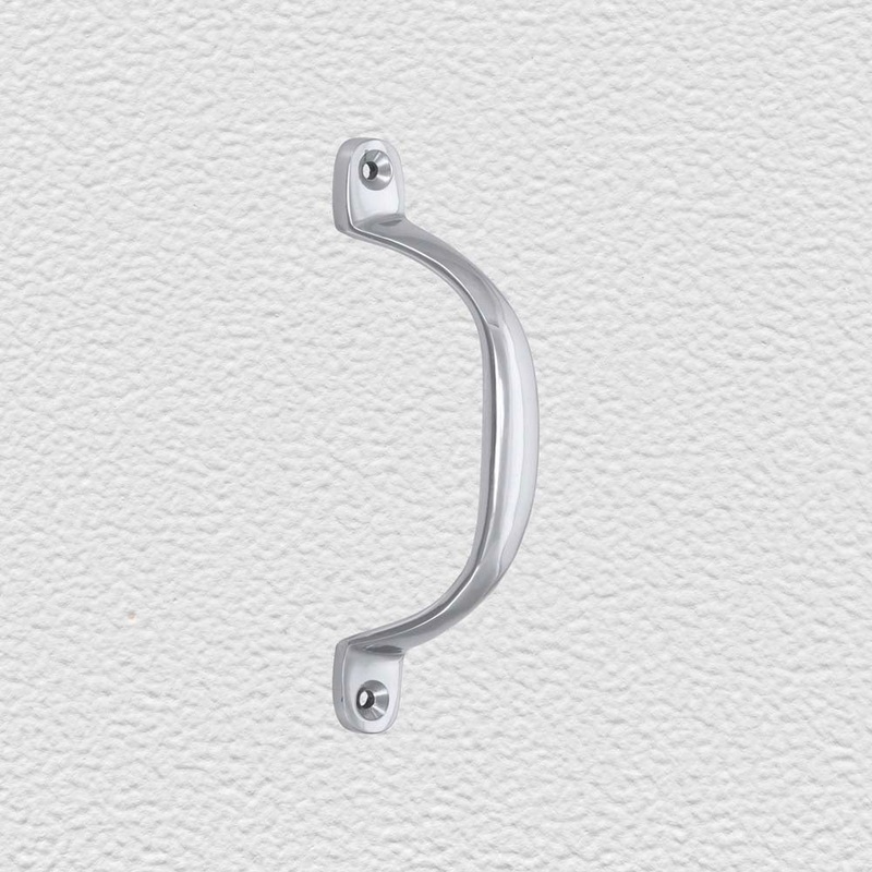 Pull Handle Offset 115mm Bright Chrome