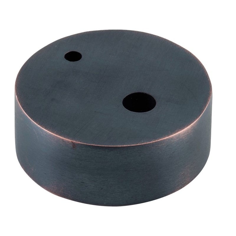 Door Stop Spacer Oval Antique Copper H15xD40mm