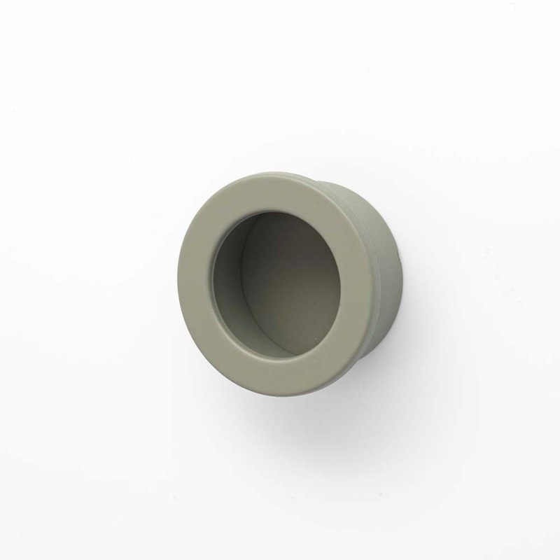 Dune 30mm Circle Recessed Pull Dusty Olive