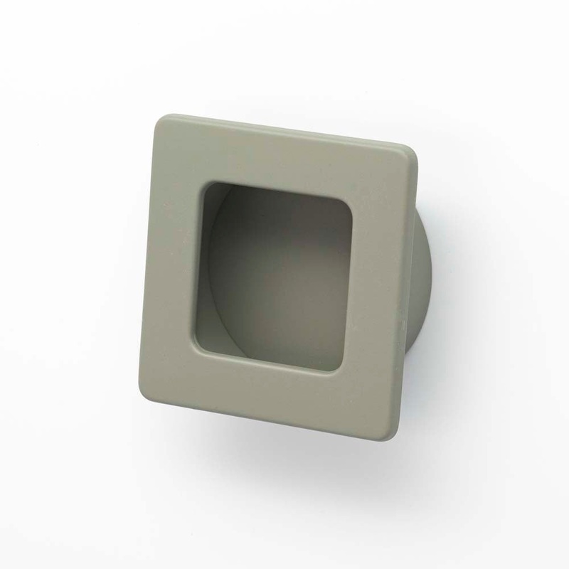 Dune 39mm Square Recessed Pull Dusty Olive