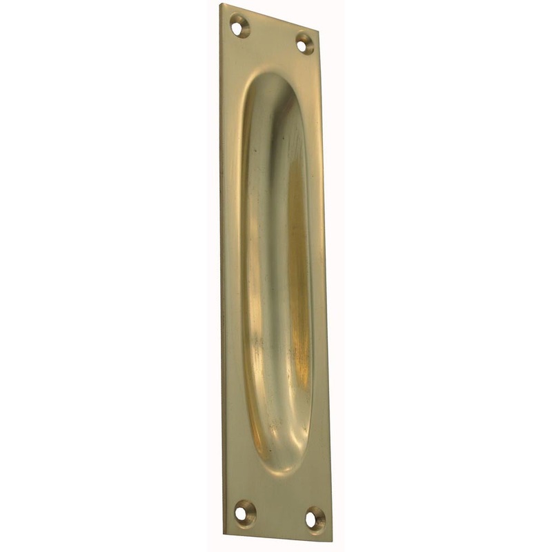 Flush Pull Brass 135mm