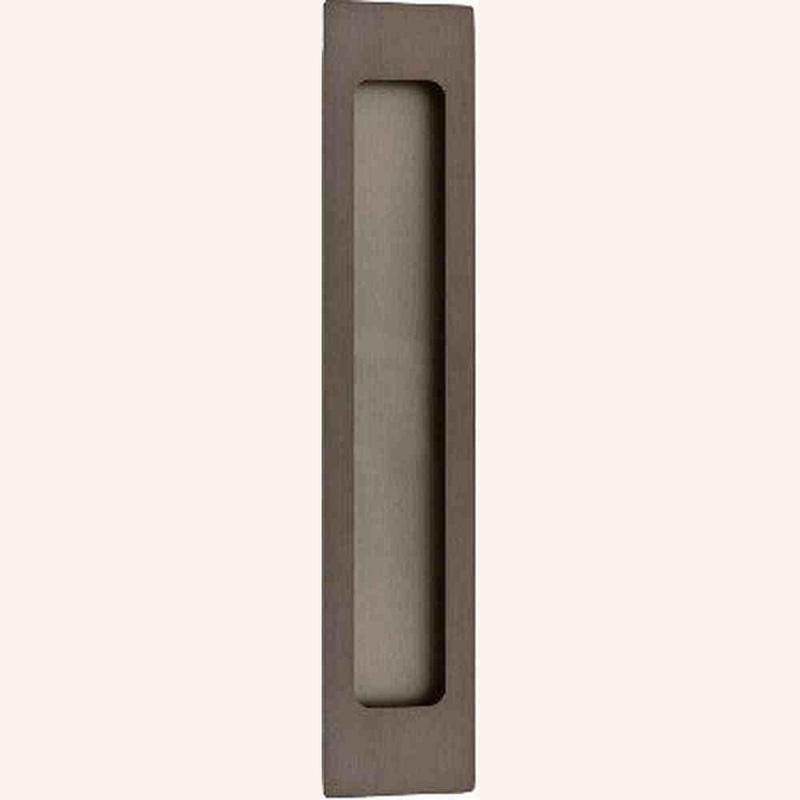 Flush Pull Rectangular Signature Brass H225xW45xP2.5mm