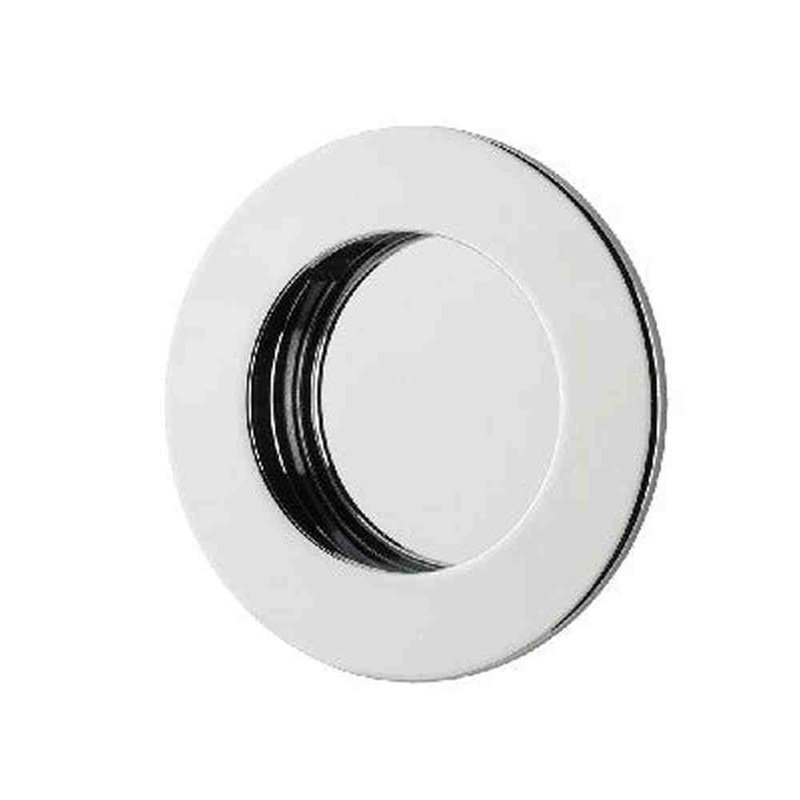 Flush Pull Round Polished Chrome D64xP2.5mm