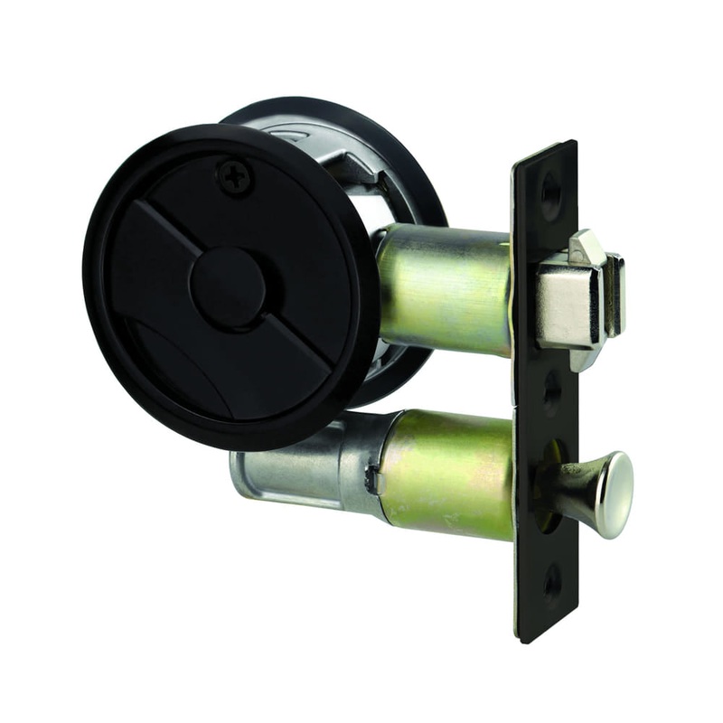Lockwood Symmetry Cavity Slider Privacy Matt Black