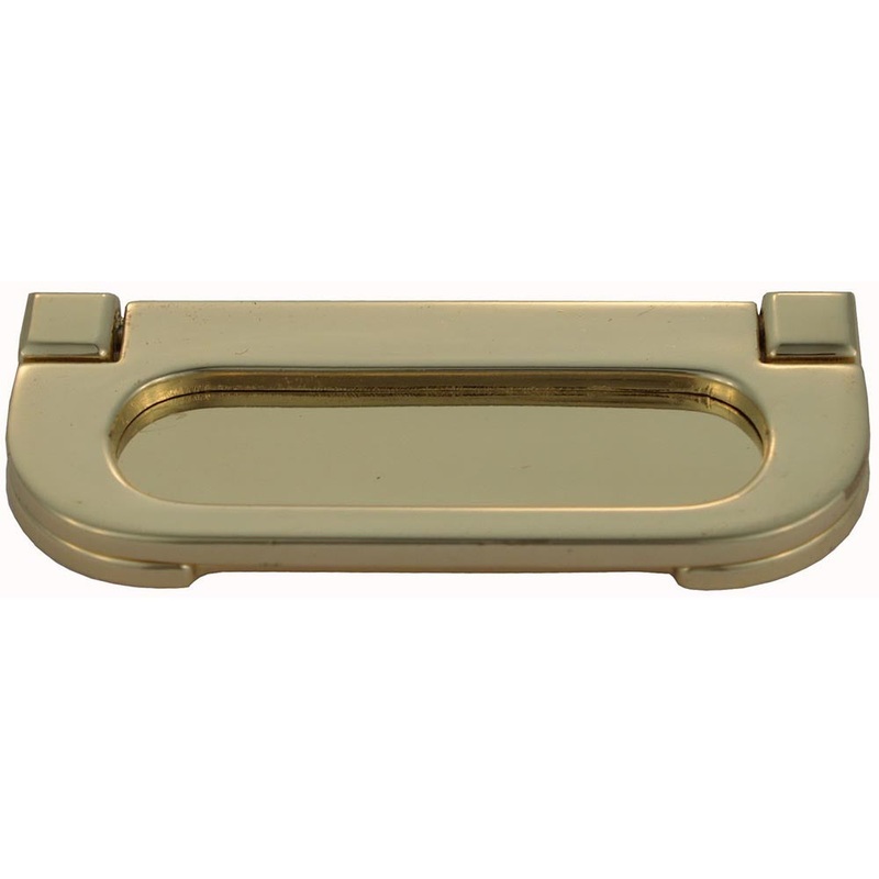 Non-Mort Flushpull 80x35mm PB