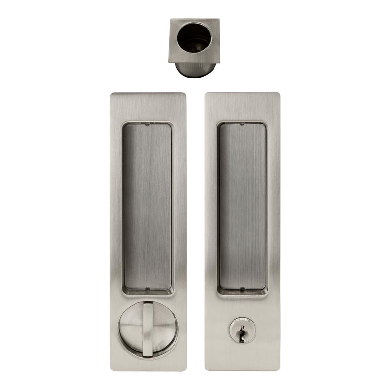 Windsor Cavity Suite Ultra Locking Set Brushed Nickel