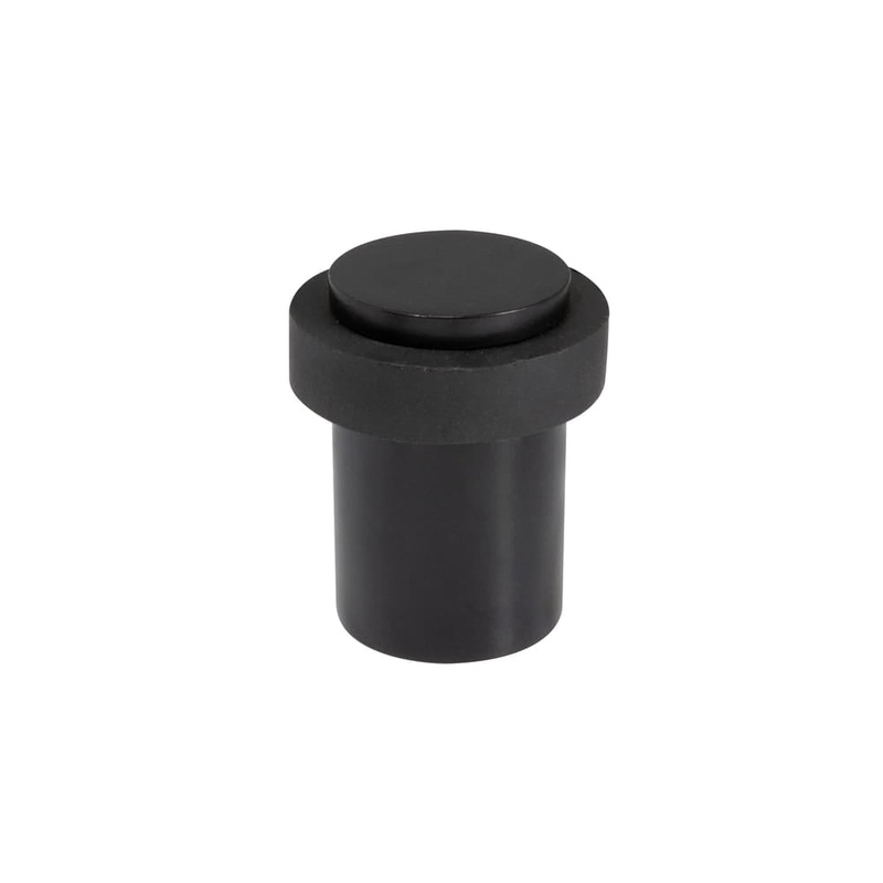 Windsor Door Stop Floor Mounted 60mm Matt Black