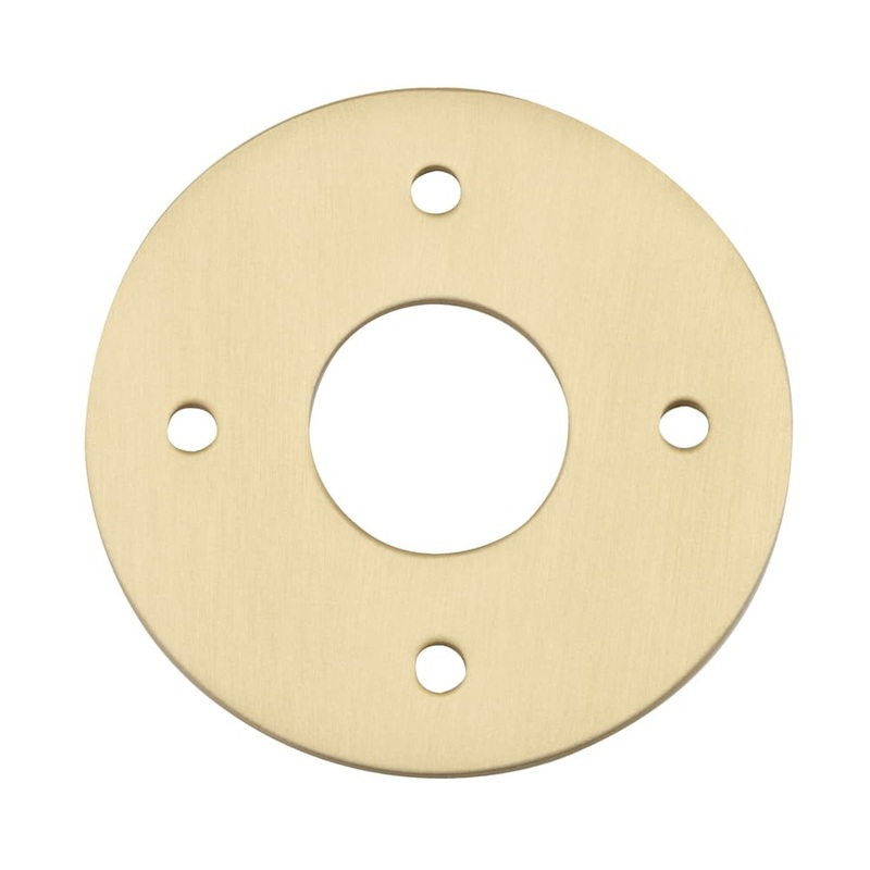 Adaptor Plate Pair Rose Round Brushed Gold PVD OD60xP2mm ID22mm CTC41.5mm
