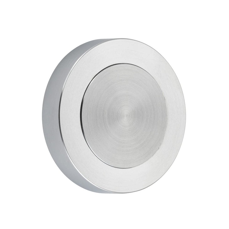 Blank Rose Round Brushed Chrome D52xP10mm