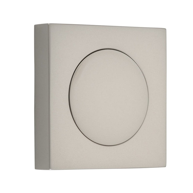 Blank Rose Square Satin Nickel H52xW52xP10mm