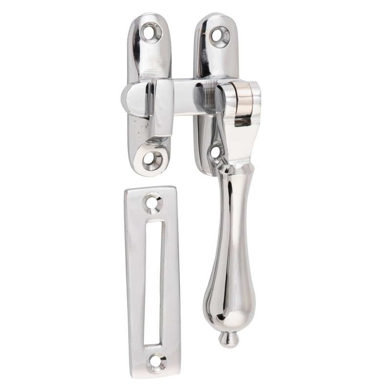 Casement Fastener Teardrop Long Throw Chrome Plated