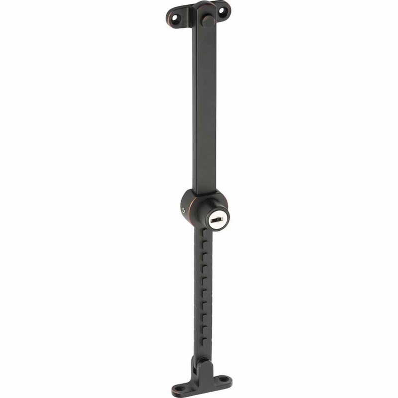 Casement Stay Stainless Steel Telescopic Locking Antique Copper