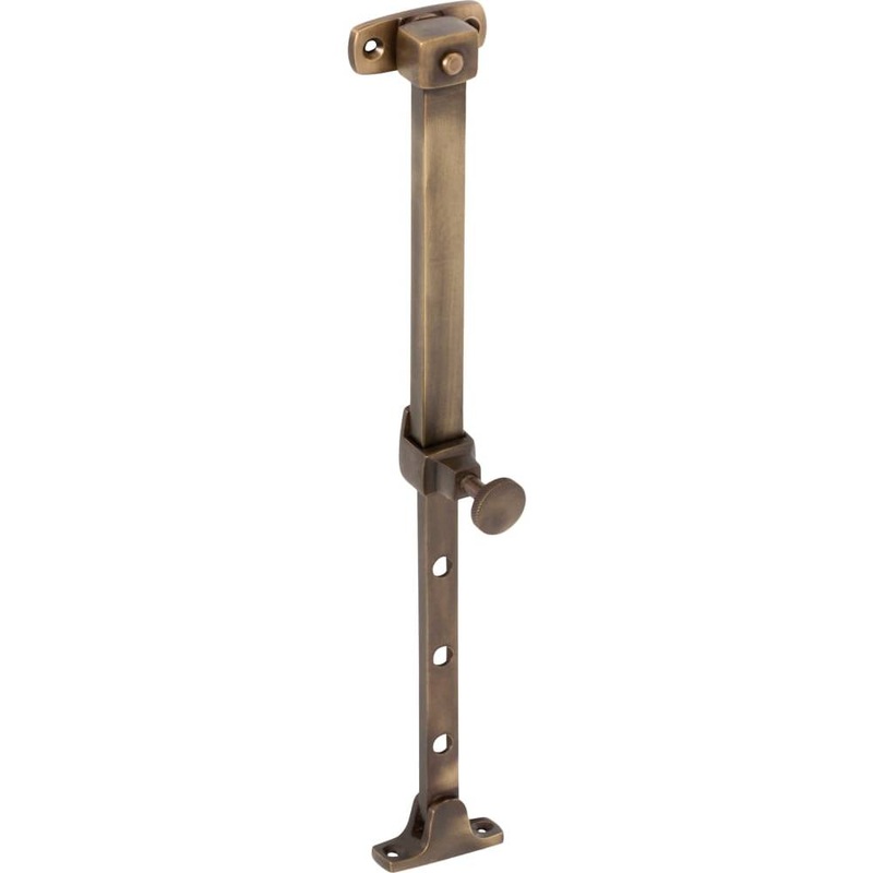Casement Stay Telescopic Pin Antique Brass