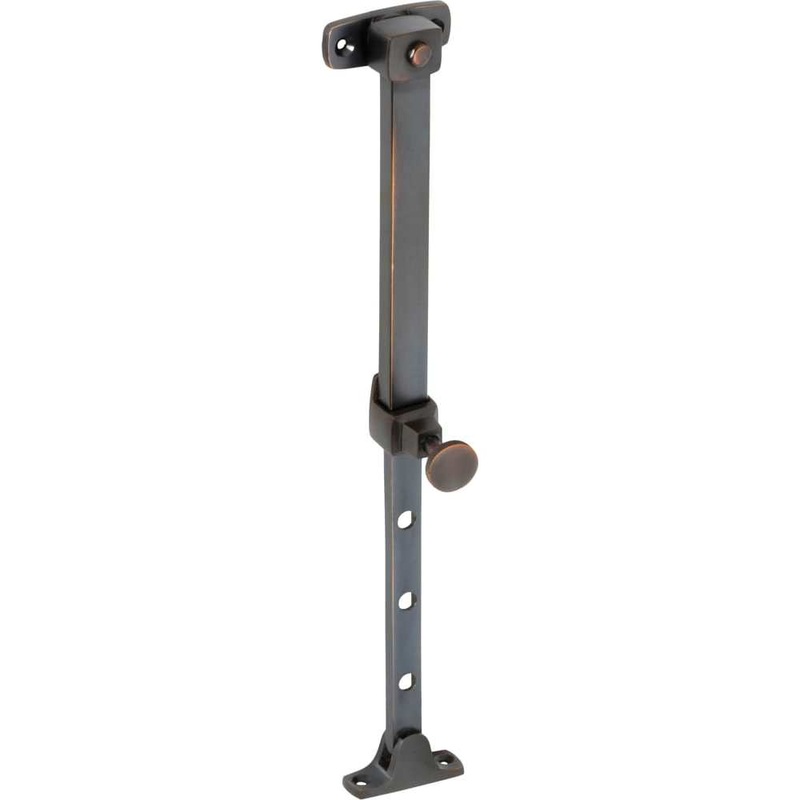 Casement Stay Telescopic Pin Antique Copper