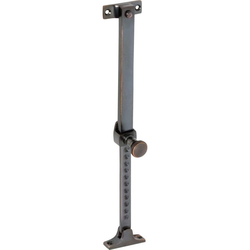 Casement Stay Telescopic Screw Down Antique Copper