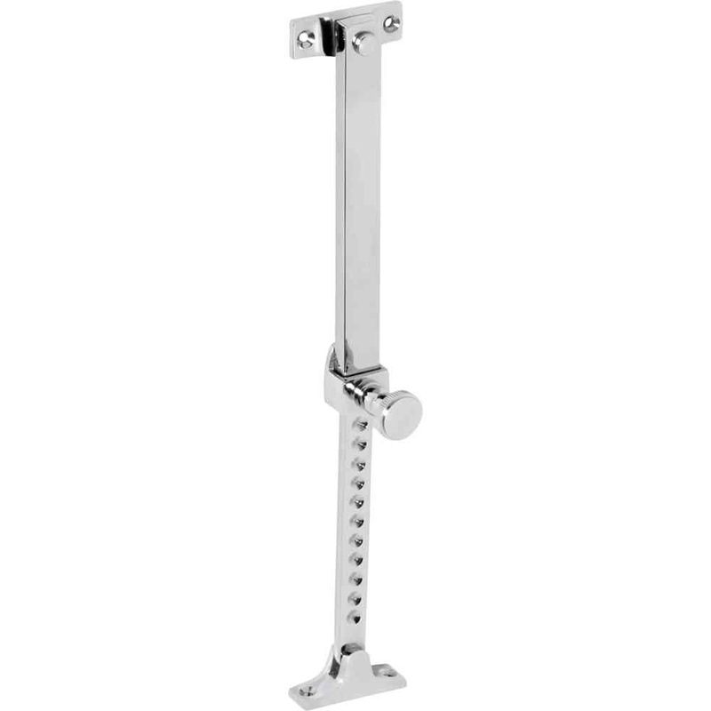 Casement Stay Telescopic Screw Down Chrome Plated