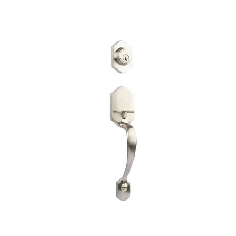 Charente Entry Set D/Cylinder Satin Nickel