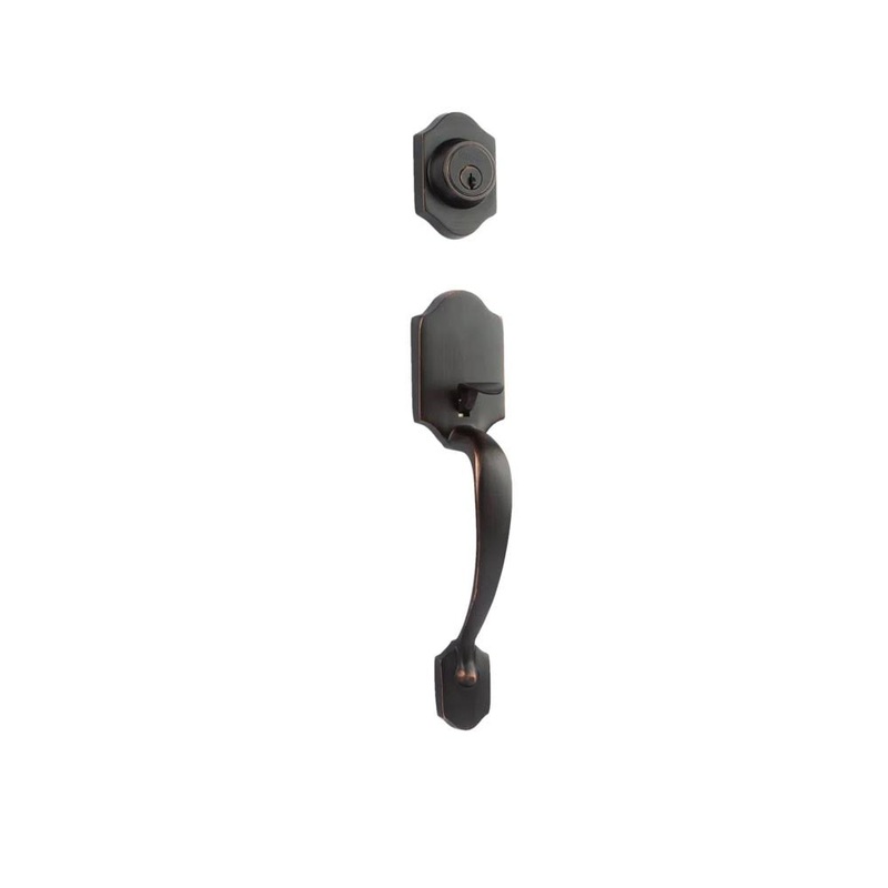 Charente Entry Set S/Cylinder Venetian Bronze