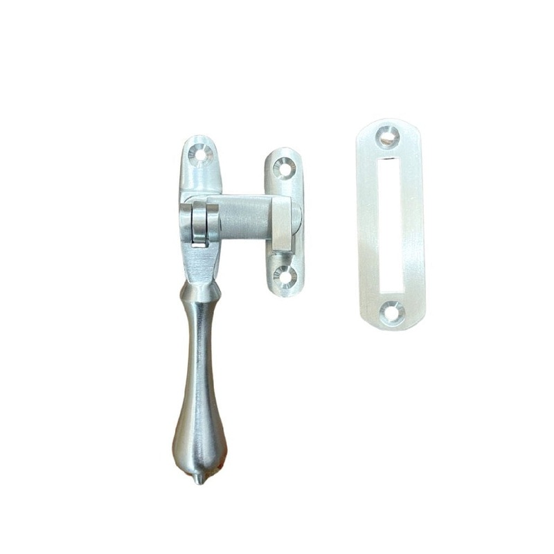 Casement Fastener Medium Throw Satin Chrome
