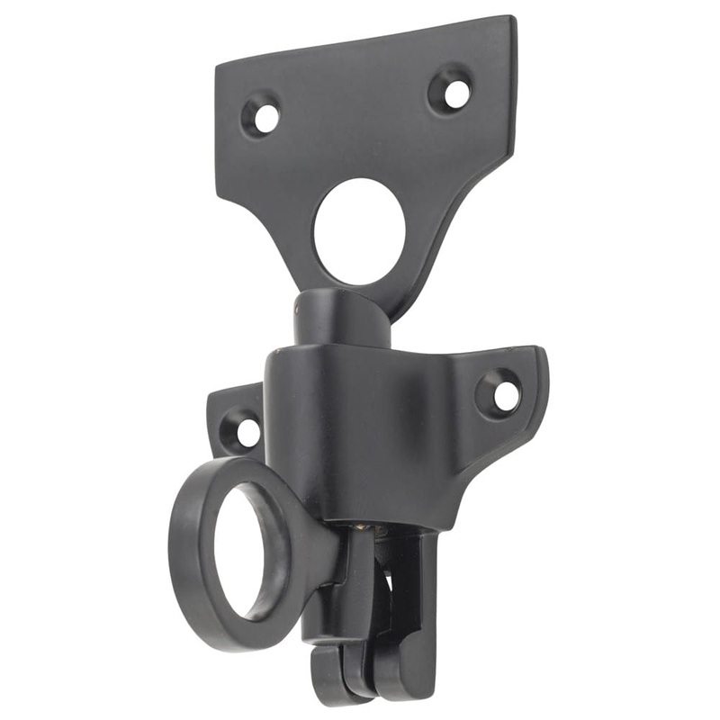 Fanlight Catch Matt Black