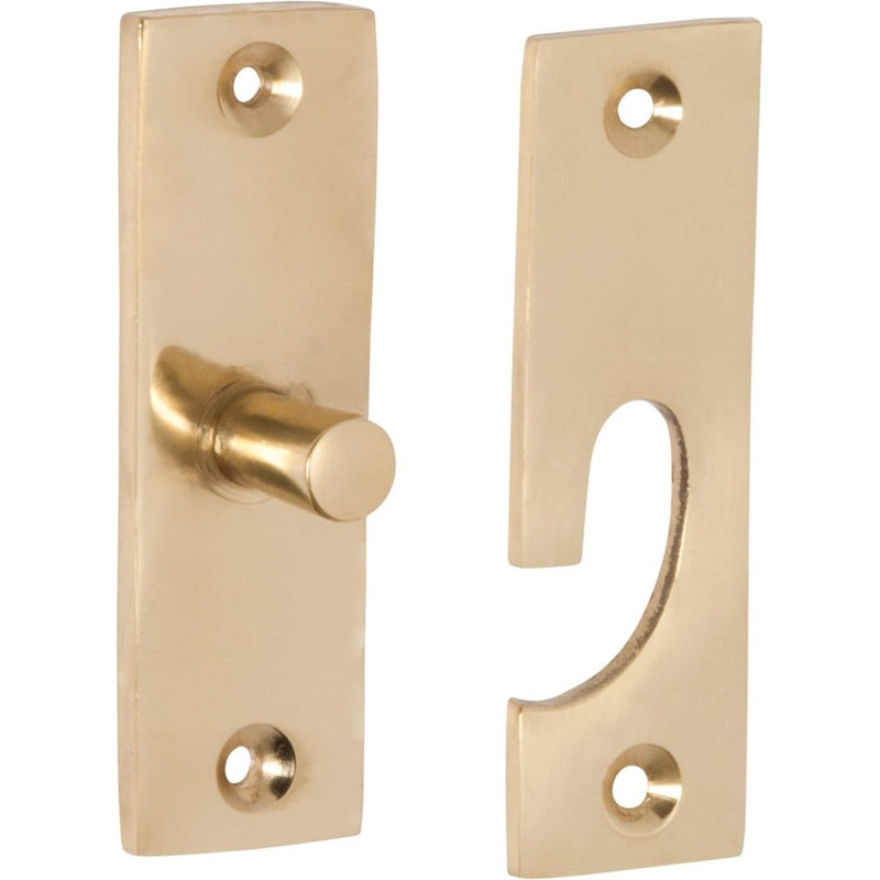 Fanlight Swivel Polished Brass