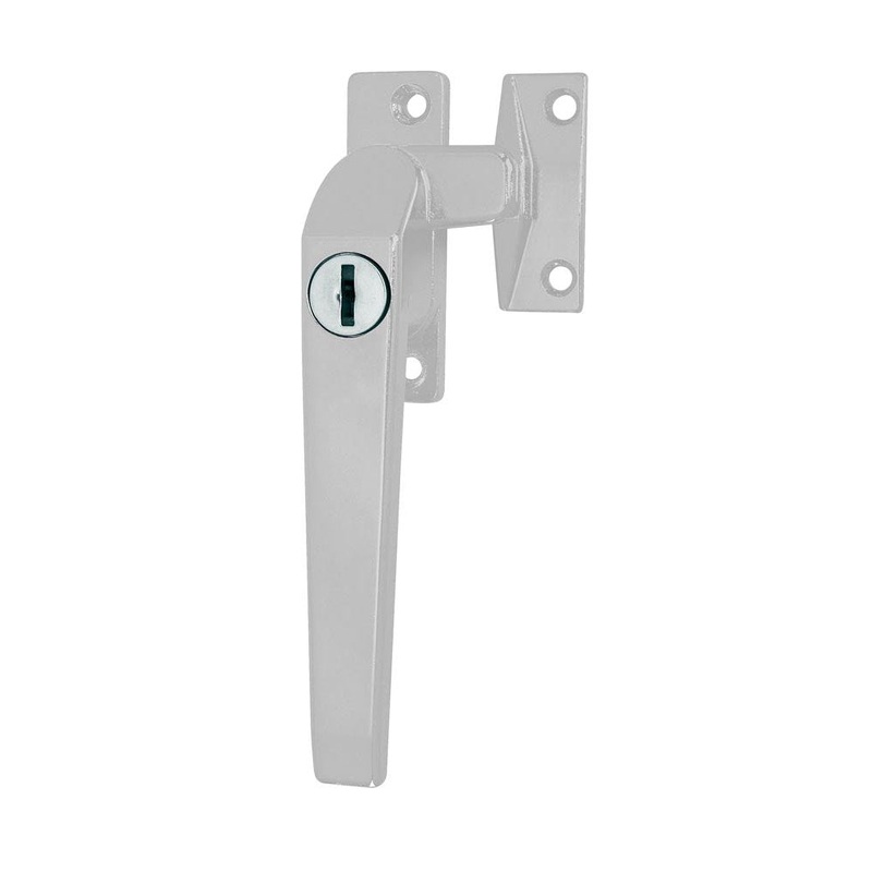 Whitco Fastener Window LH 25 Satin Chrome Keyed