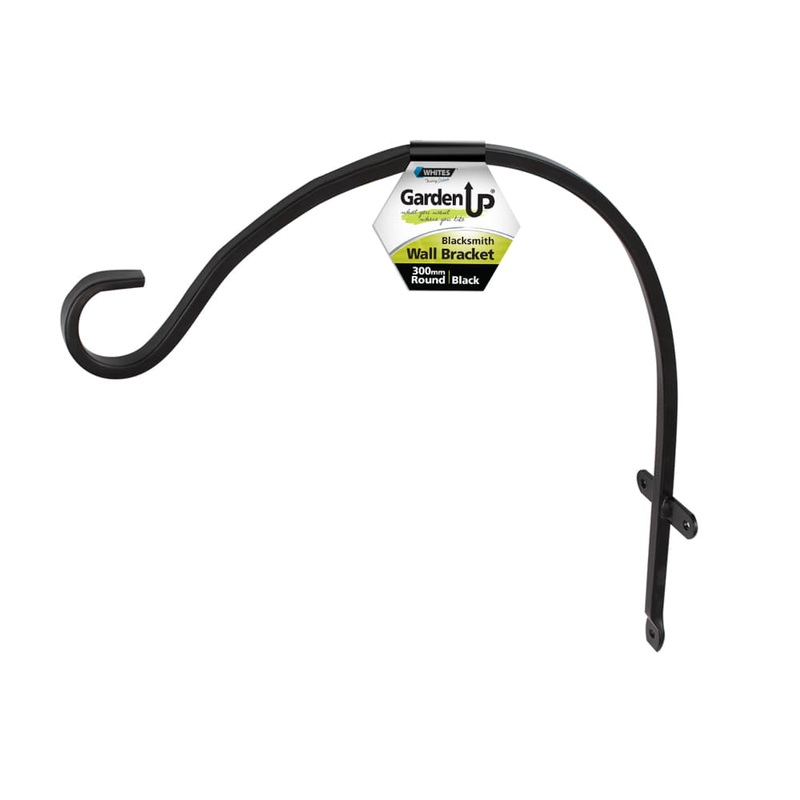 Bracket Wall Round 300mm Black