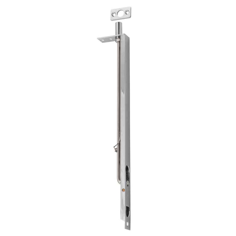 Flush Bolt Chrome Plated H300xW19mm