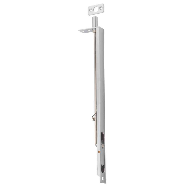 Flush Bolt Satin Chrome H300xW19mm