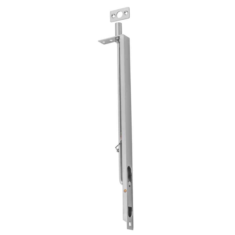 Flush Bolt Satin Nickel H300xW19mm