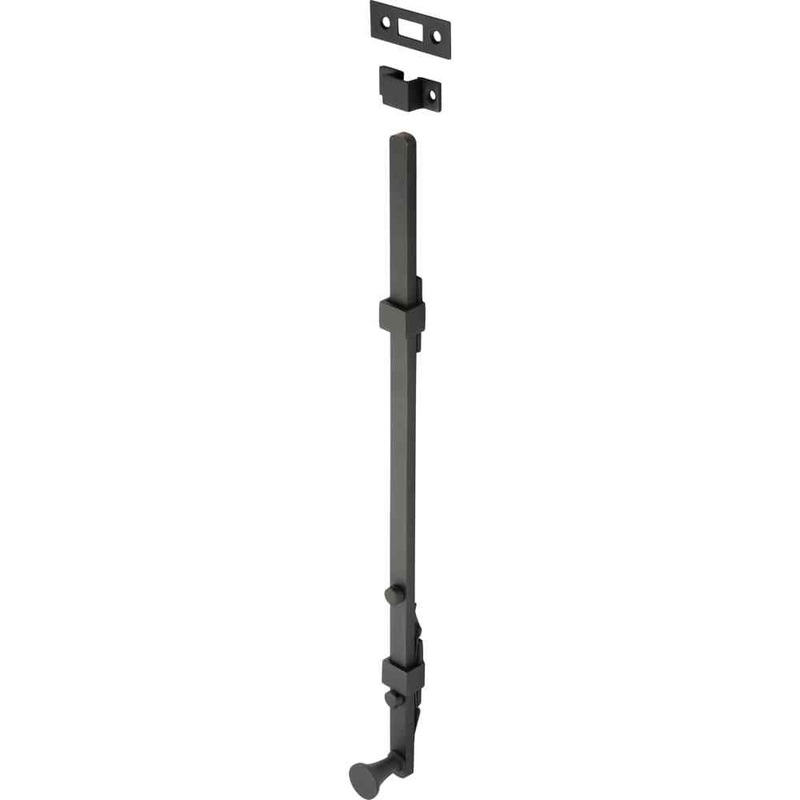 Panic Bolt Matt Black L450mm