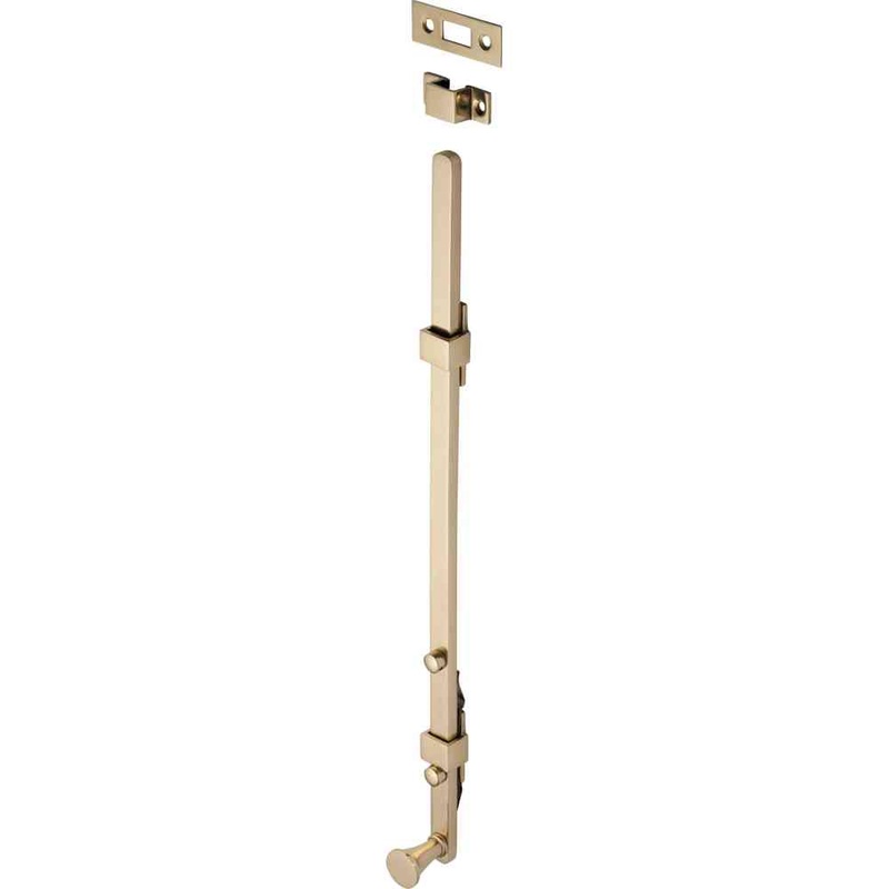 Panic Bolt Polished Brass L450mm