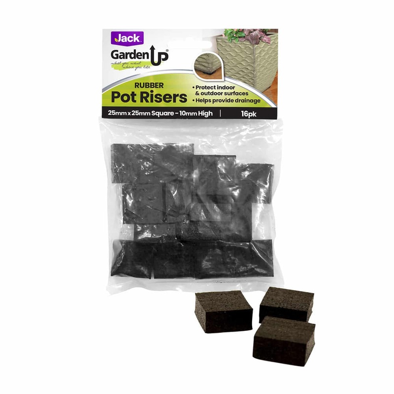 Pot Risers Rubber 25mm 16 Pk