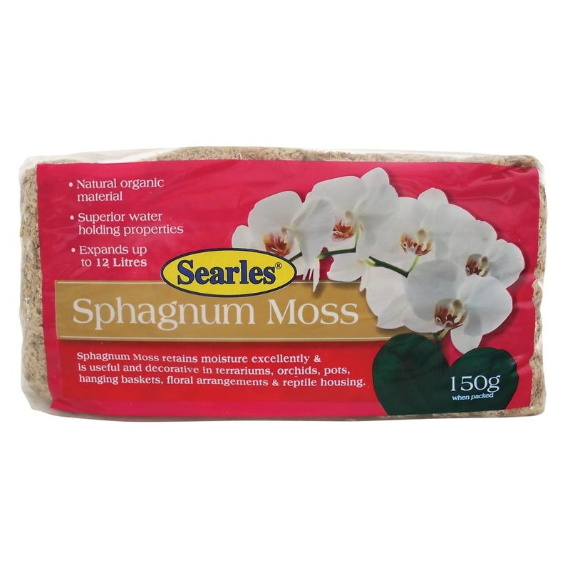Sphagnum Moss (12lt compressed) 150g