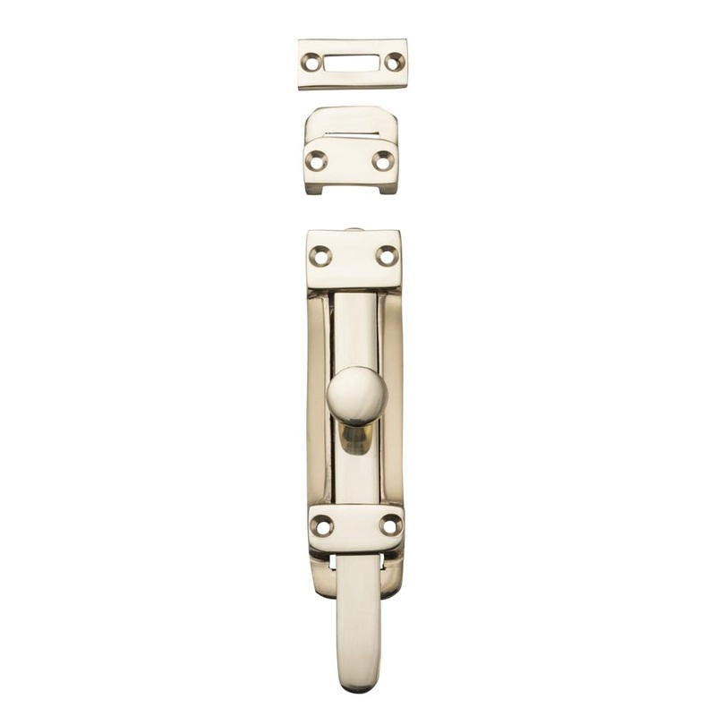 Tower Bolt Polished Brass H118xW32mm