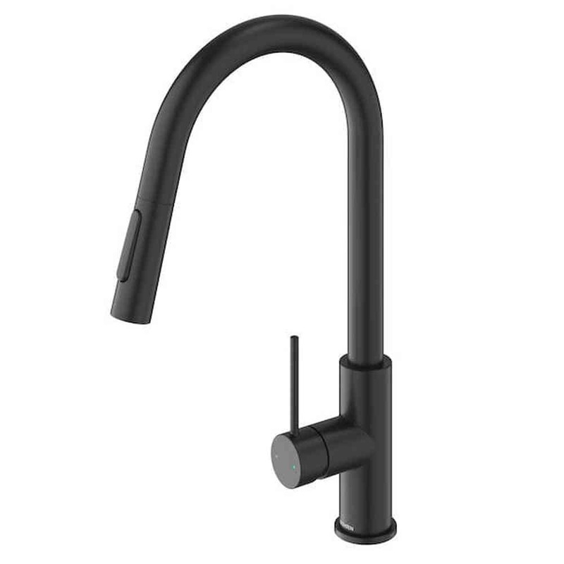 Caroma Minimalist MK2 Sink Mixer Pull Down Black