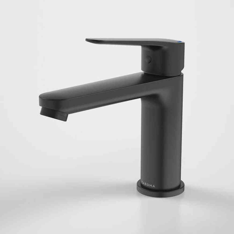 Caroma Opal Basin Mixer Black
