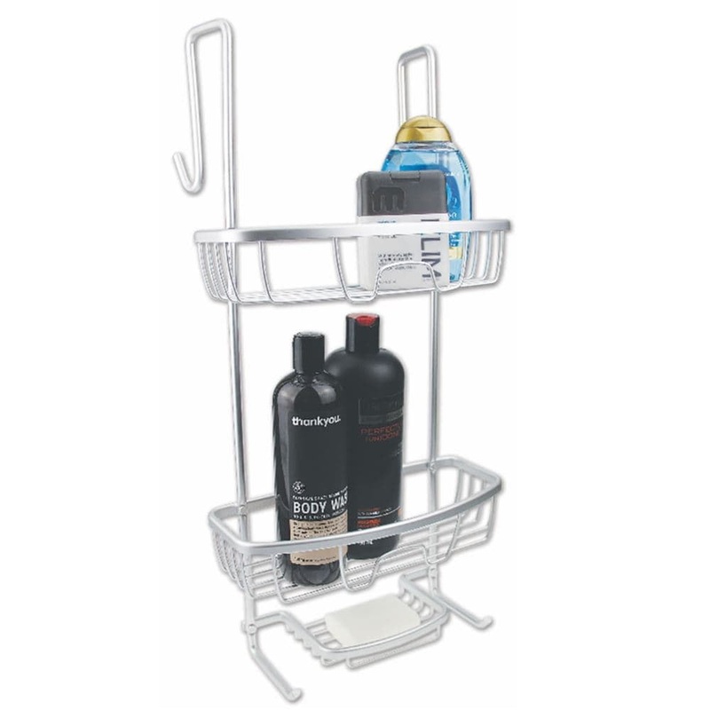 Cove Shower Caddy Aluminium