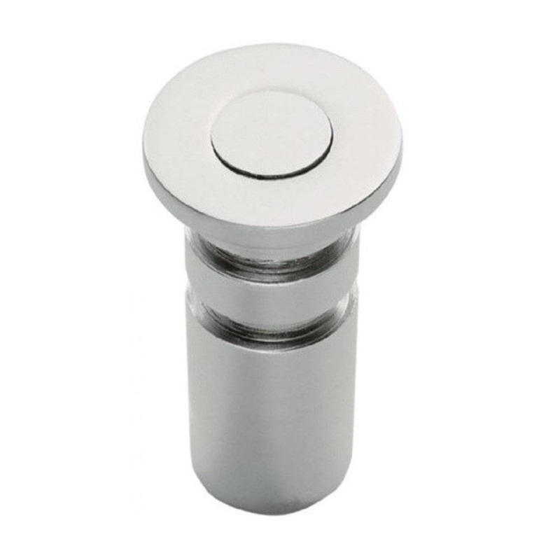 Dust Socket 25x40mm Brushed Nickel (for flush bolts)