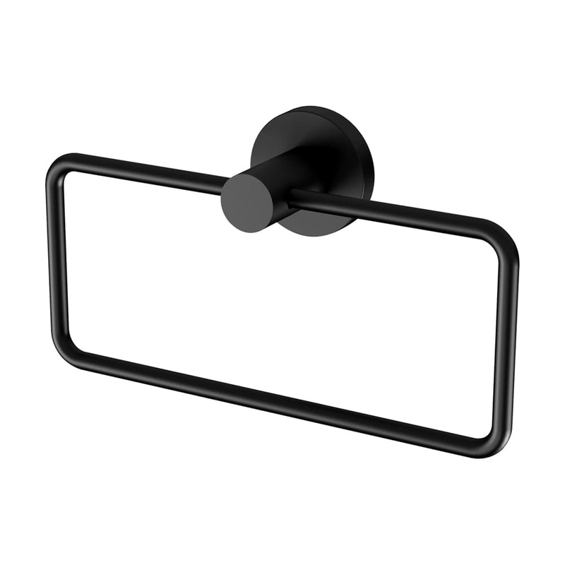 Hand Towel Holder Radii Matt Black