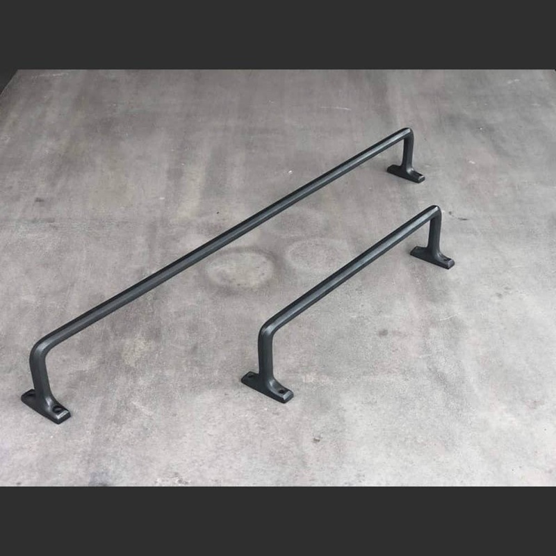 Henley 600mm Rail Scorched Black Finish