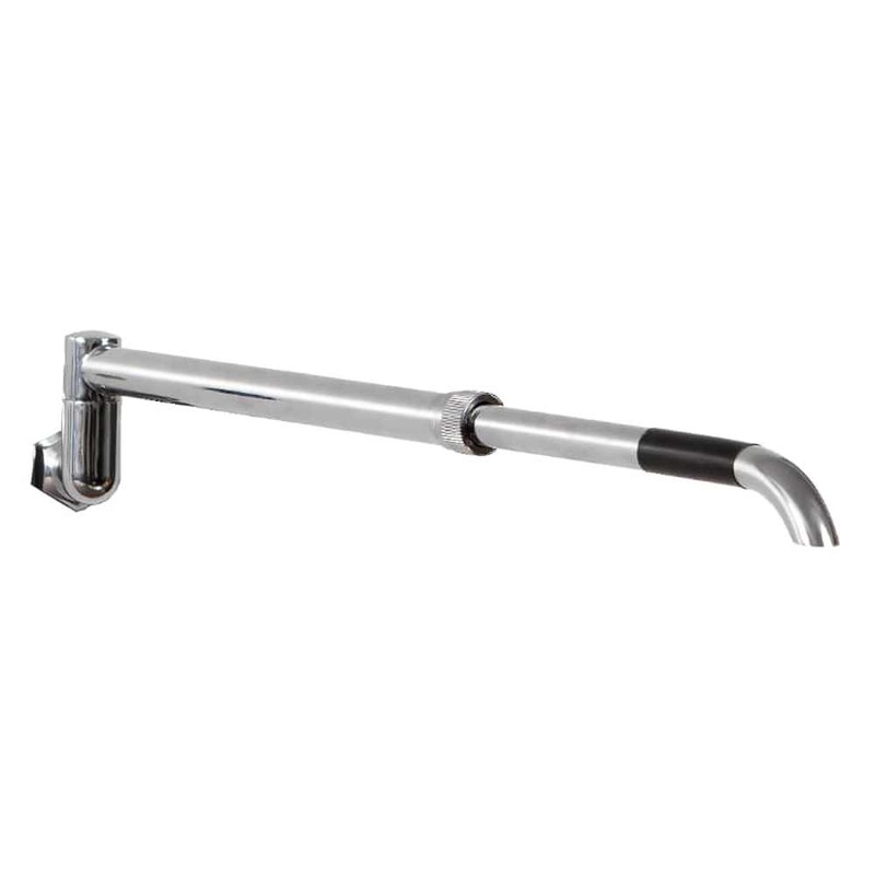 Laundry Arm Tele 600mm Chrome Wels