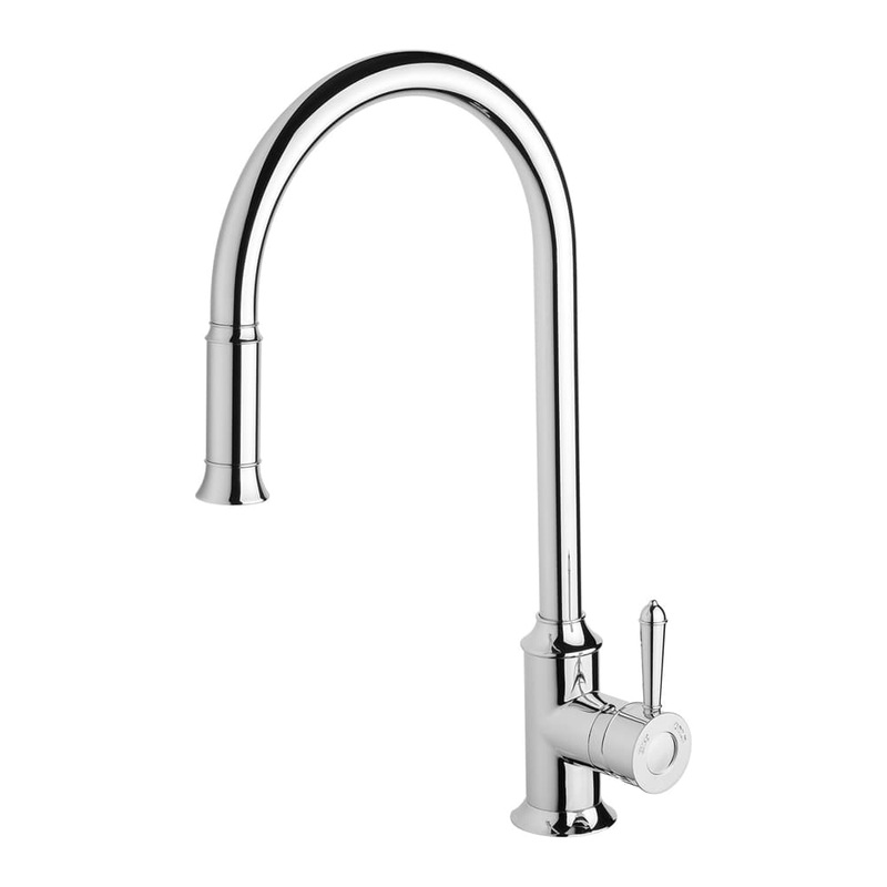 Nostalgia Pull Out Sink Mixer Chrome