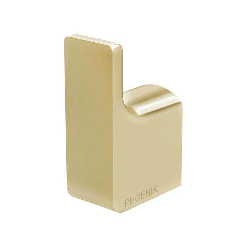 Robe Hook Gloss Brushed Gold