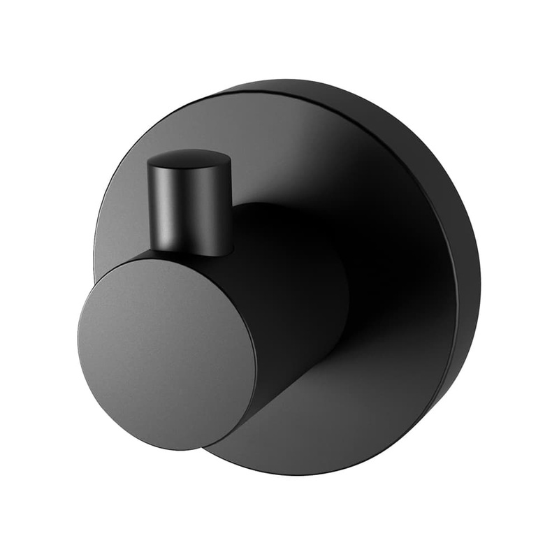 Robe Hook Radii Matt Black